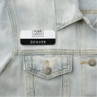 First name title logo black and white or any colou