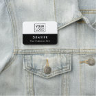 First name title logo black and white or any colou