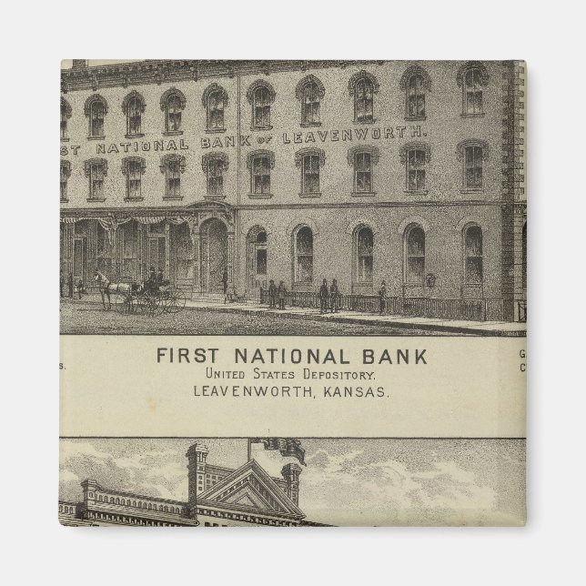 First National Bank Magnet (Front)
