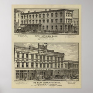 First National Bank Poster