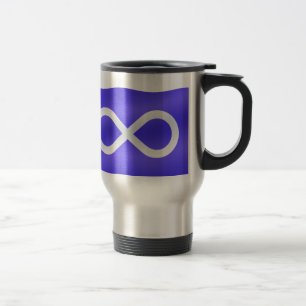 First Nations Gifts Metis Flag Travel Cup Mug