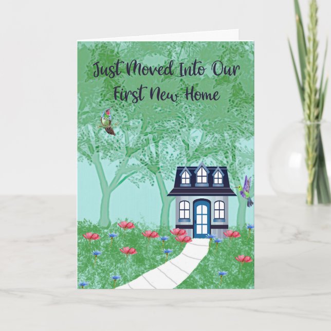 First New Home Announcement (Front)