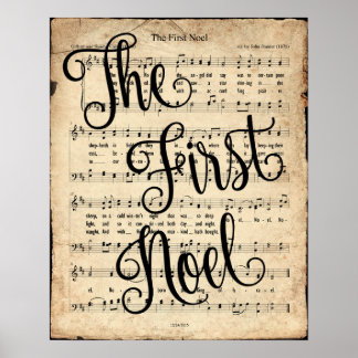 First Noel Poster