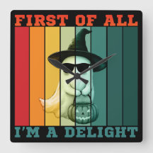 FIRST OF ALL I'M A DELIGHT FUNNY CUTE GHOST