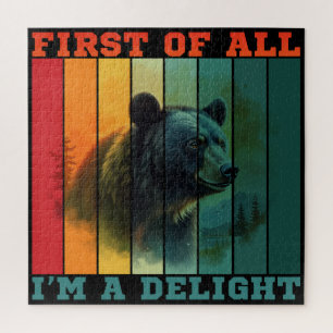 FIRST OF ALL I'M A DELIGHT  JIGSAW PUZZLE