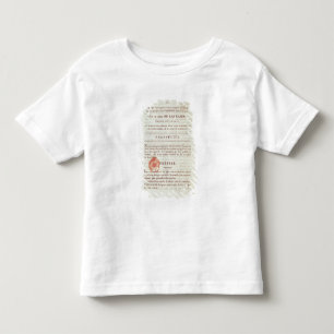 First page of 'Memorial de Sainte-Helene' Toddler T-Shirt
