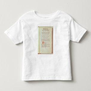 First page of 'Memorial de Sainte-Helene' Toddler T-Shirt