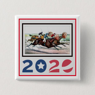 First Past the Post 2020 15 Cm Square Badge