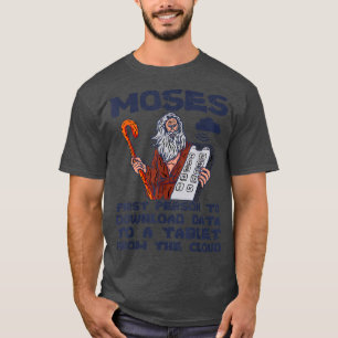 First Person To Download Data To A Tablet From The T-Shirt