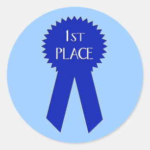 First Place Stickers - Customised