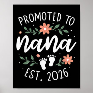 First Pregnancy Announcement Grandma - Promoted To Poster
