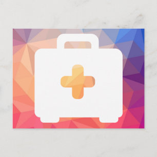First Prevents Sign Postcard