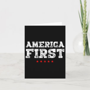 First Pro-trump Men Women Card