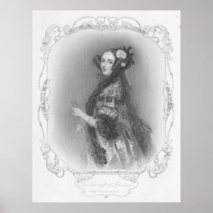 First Programmer: Ada Lovelace Poster