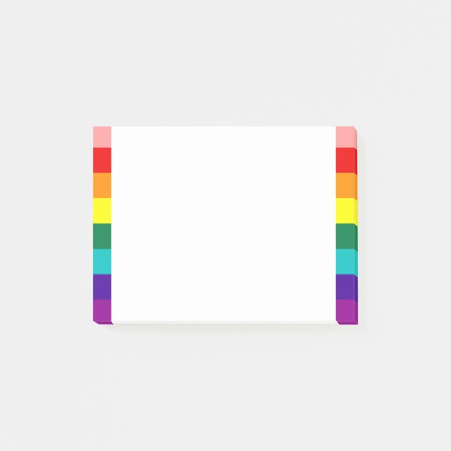 First Rainbow Pride Flag Post-it Notes (Front)