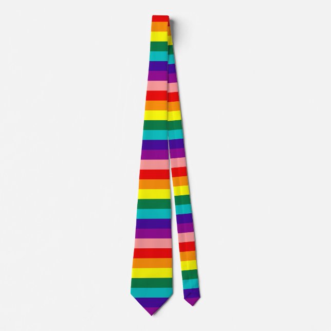 First Rainbow Pride Flag Tie (Front)