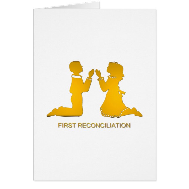 First Reconciliation (Front)