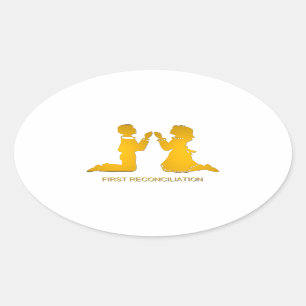 First Reconciliation Oval Sticker