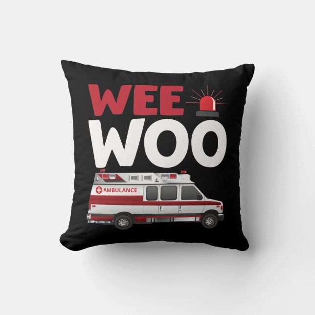 First Responder Ambulance Car Aid Ems vehicle Cushion (Front)