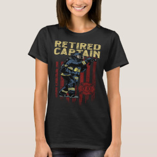 First Responder and Fireman or retired captain fir T-Shirt