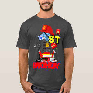 First Responder Birthday Boy emergency  T-Shirt