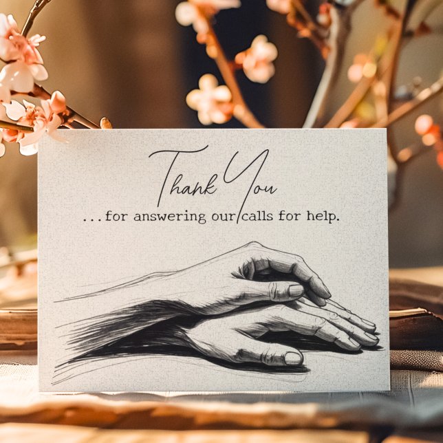 First Responder Fire Police Paramedic Thank You (Creator Uploaded)