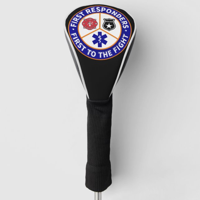 First Responder Golf Head Cover (Front)