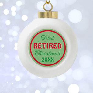 First Retired Christmas ornament