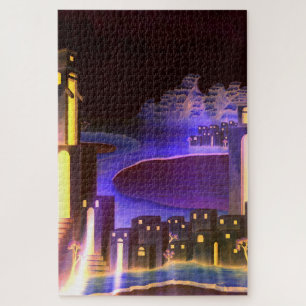 "First Revelation" - cryptic mysterious art Jigsaw Puzzle