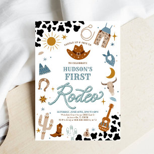 First Rodeo Birthday Invitation