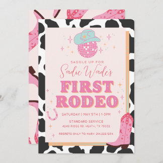 FIRST RODEO BIRTHDAY INVITATION