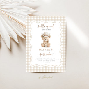 First Rodeo Invitation