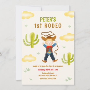 First Rodeo Invitation