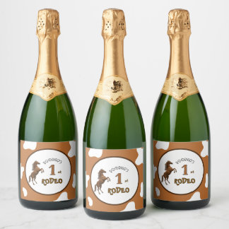 First Rodeo Sparkling Wine Label