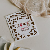 First Rodeo Western Cowboy 1st Birthday