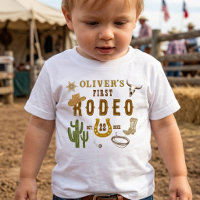 First Rodeo Western Cowboy Boys 1st Birthday Party