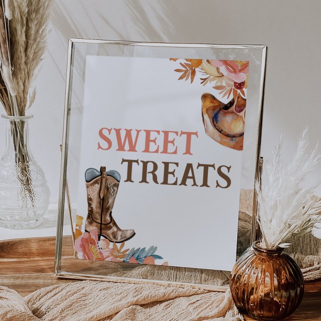 First Rodeo Western Girl Sweet Treats Sign (Creator Uploaded)