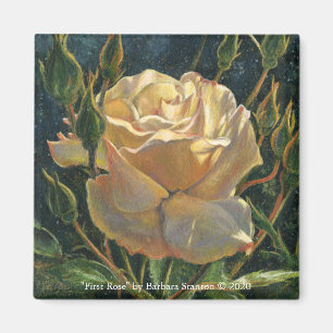 “First Rose” Magnet