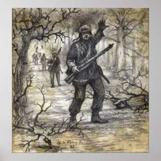 First scout smells trouble poster