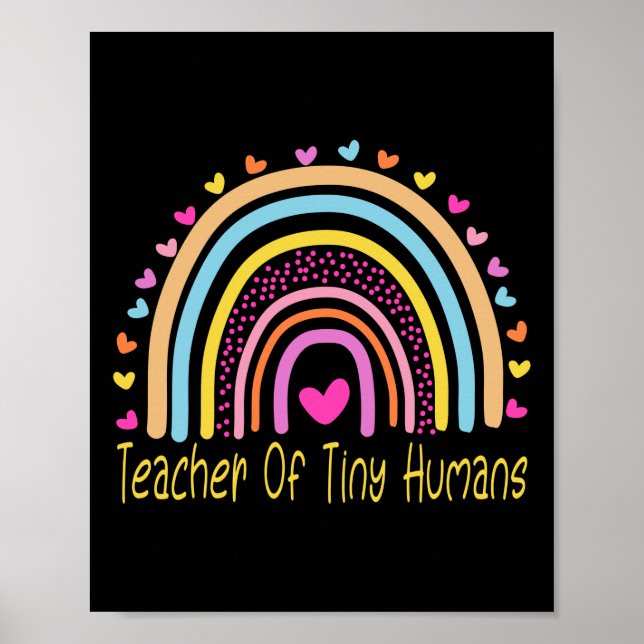 First Second Third Grade Kindergarten Teacher Of Poster (Front)