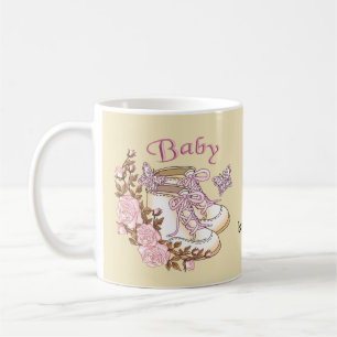 First Shoes Baby Girl Mug