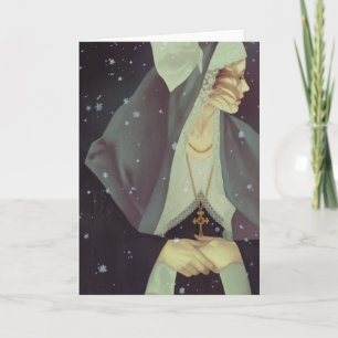 'First Snow' Greeting Card