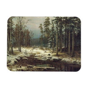First Snow Magnet