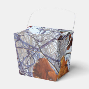 First Snow Winter Camouflage Decor Favour Box