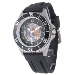 First Snow Winter Camouflage Style Dial Watch
