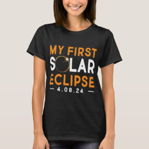 First Solar Eclipse Shirt Boys Girls 2024 Solar Ec