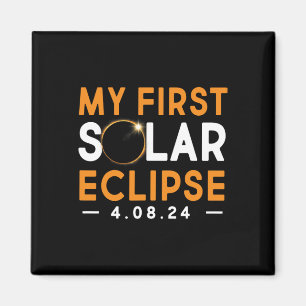First Solar Eclipse Shirt Boys Girls 2024 Solar Ec Magnet