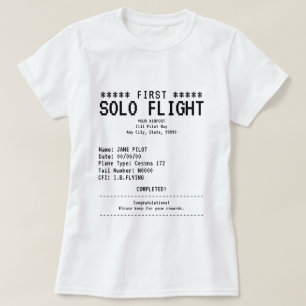First Solo Flight T-Shirt