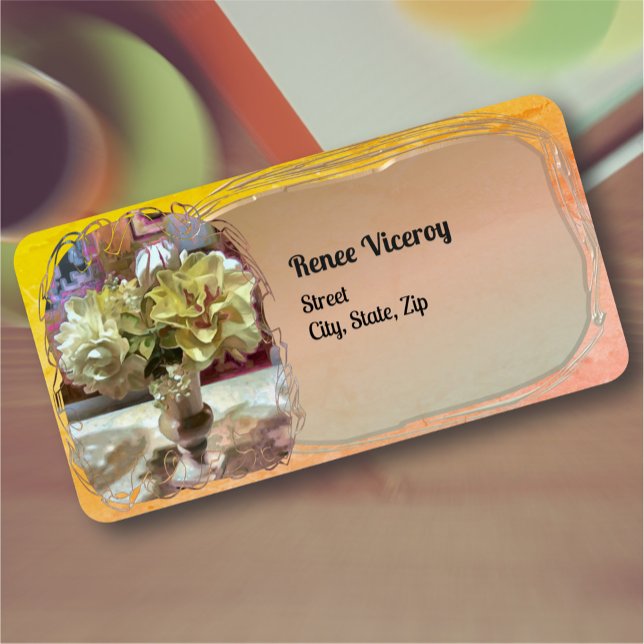 First Spring Flowers PCM1 Address Label (Creator Uploaded)