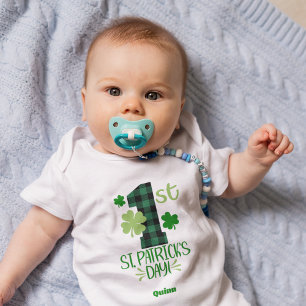 First St. Patrick's Day Baby Bodysuit